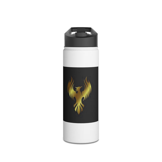 Phoenix Fire Stainless Steel Water Bottle, Inspirational Gift, Eco-Friendly Hydration, Outdoor Adventure, Daily Use, Fitness Motivation