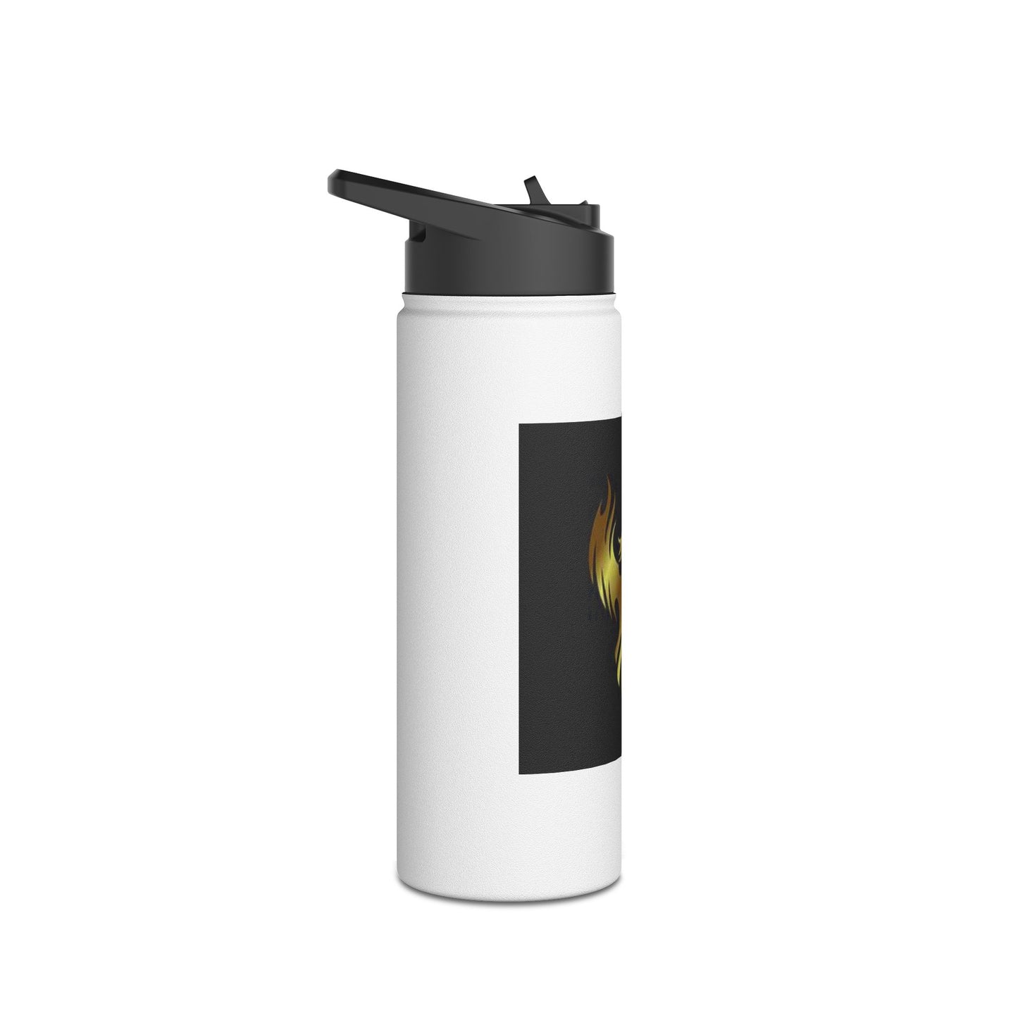 Phoenix Fire Stainless Steel Water Bottle, Inspirational Gift, Eco-Friendly Hydration, Outdoor Adventure, Daily Use, Fitness Motivation