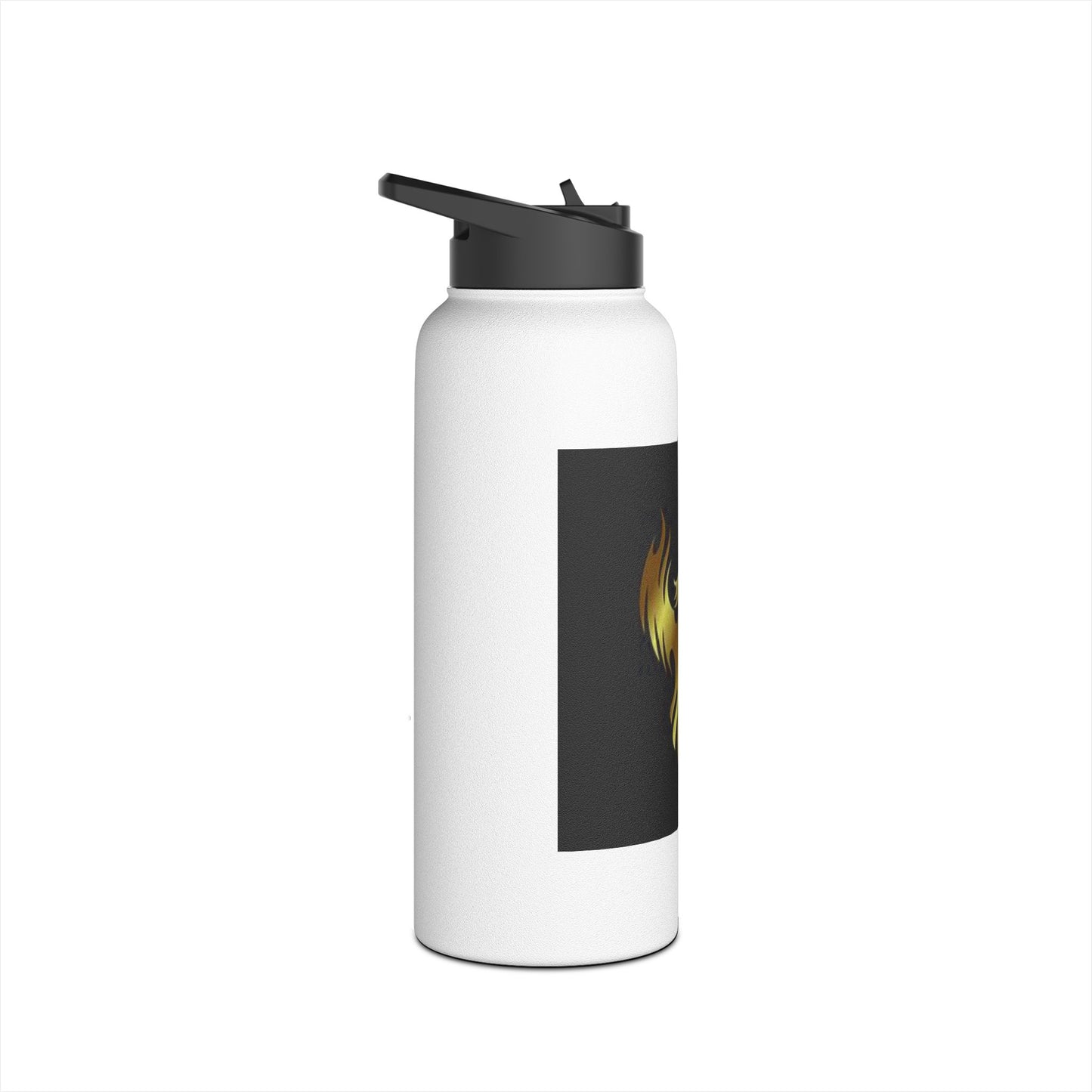 Phoenix Fire Stainless Steel Water Bottle, Inspirational Gift, Eco-Friendly Hydration, Outdoor Adventure, Daily Use, Fitness Motivation