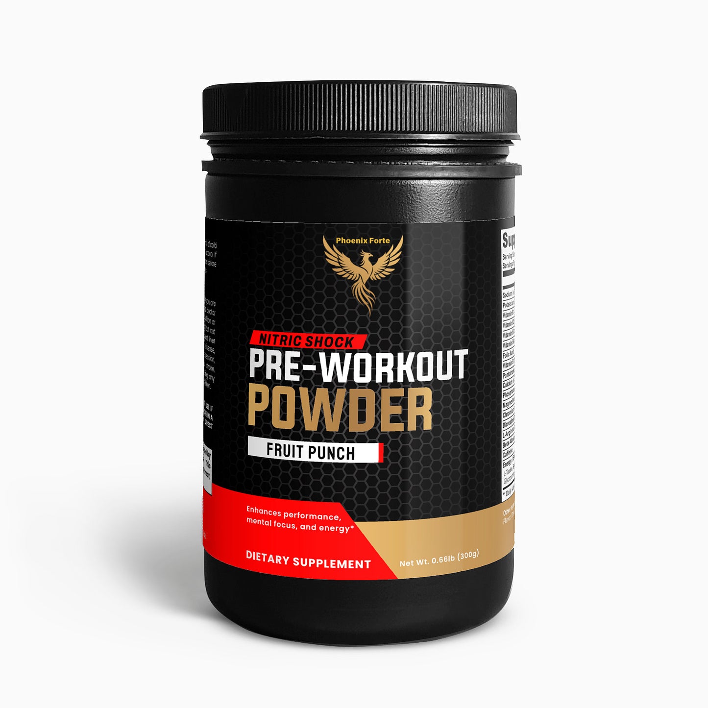 Nitric Shock Pre-Workout Powder (Fruit Punch)