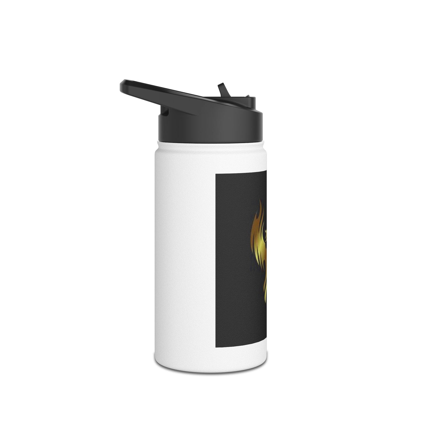 Phoenix Fire Stainless Steel Water Bottle, Inspirational Gift, Eco-Friendly Hydration, Outdoor Adventure, Daily Use, Fitness Motivation