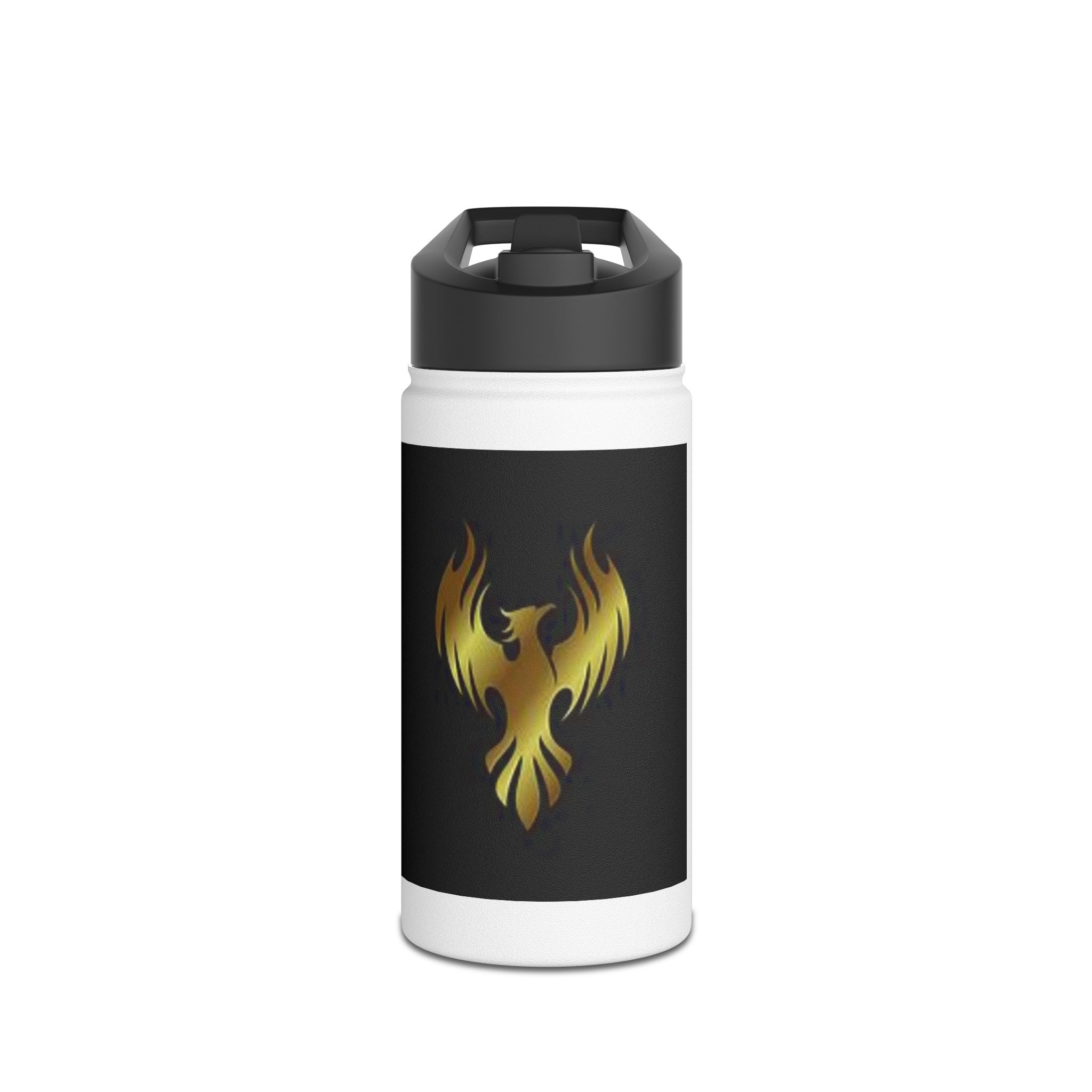 PREMIUM　WATER　Famfit Phoenix Fire Stainless Steel Water Bottle, Inspirational Gift, Eco